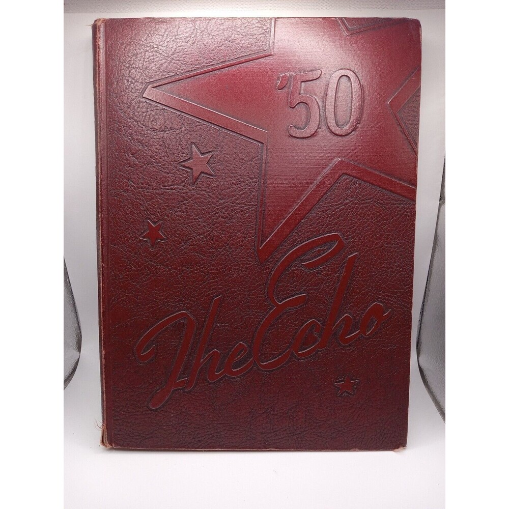 1950 Chambersburg High School Yearbook Echo Pennsylvania Lots Of Signatures